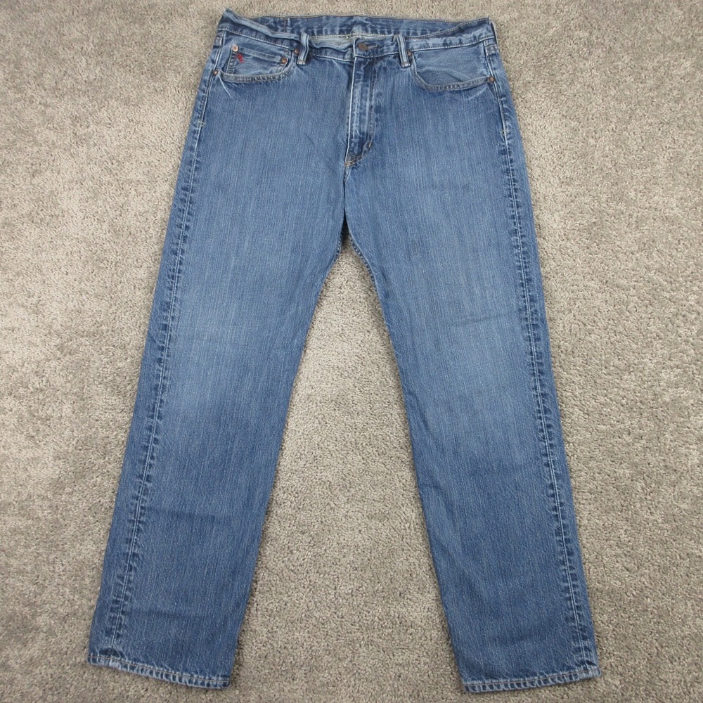 Polo Ralph Lauren Jeans Mens 34x30 Blue 867 Classic Fit Faded Cotton Denim Pants